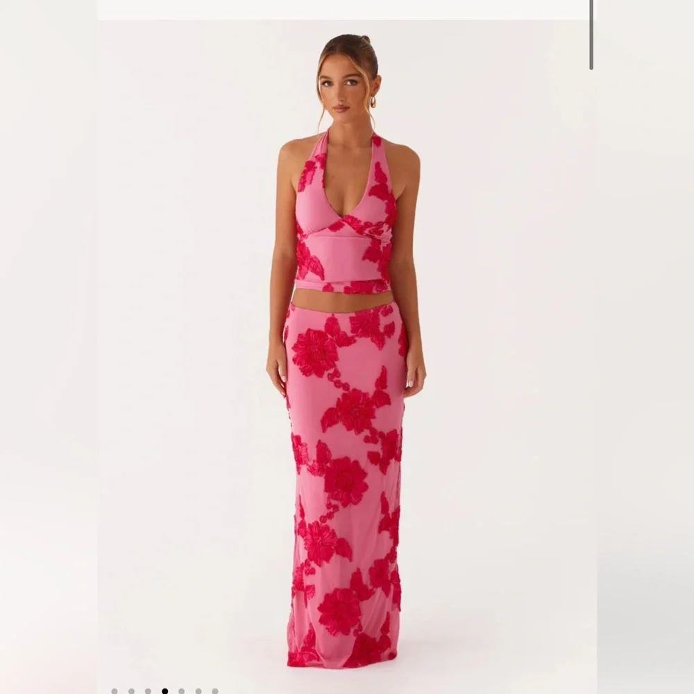 Peppermayo Radiate Maxi Skirt - Pink NWT - Picture 1 of 5